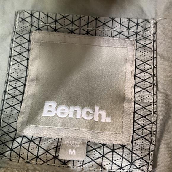 Bench Grey & Yellow Zip Up Waterproof Jacket - Picture 12 of 13